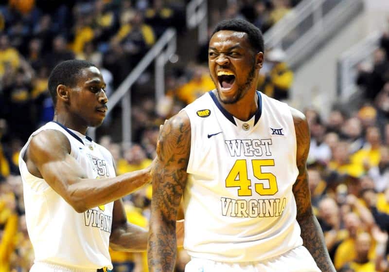 Ncaa basketball - West Virginia Mountaineers - Elijah Macon