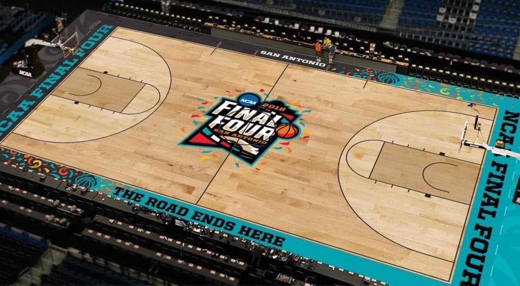 NCAA court final four 2019 college basketball