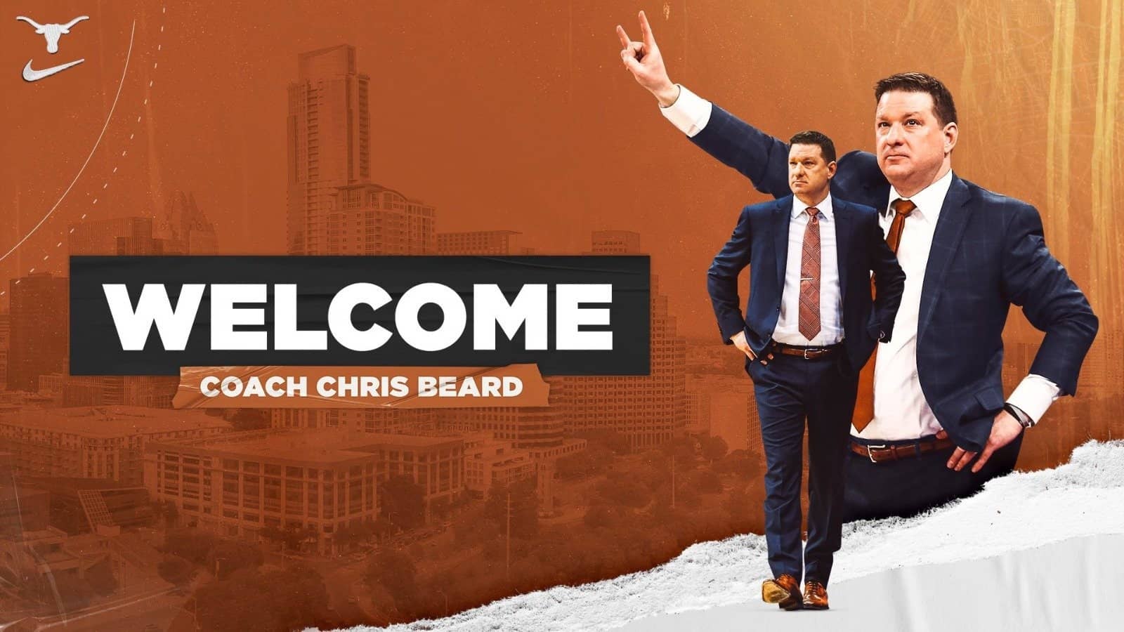 Chris Beard welcome Texas