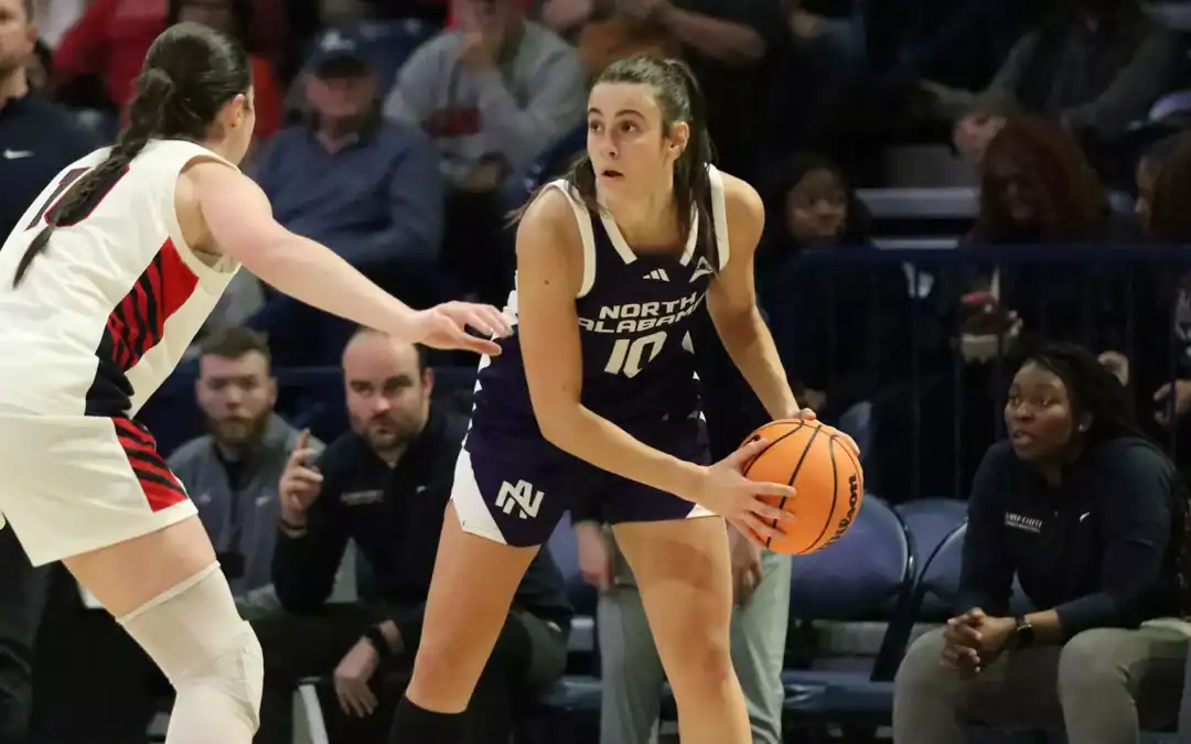 Sofia Ceppellotti, leader nelle difficoltà di North Alabama